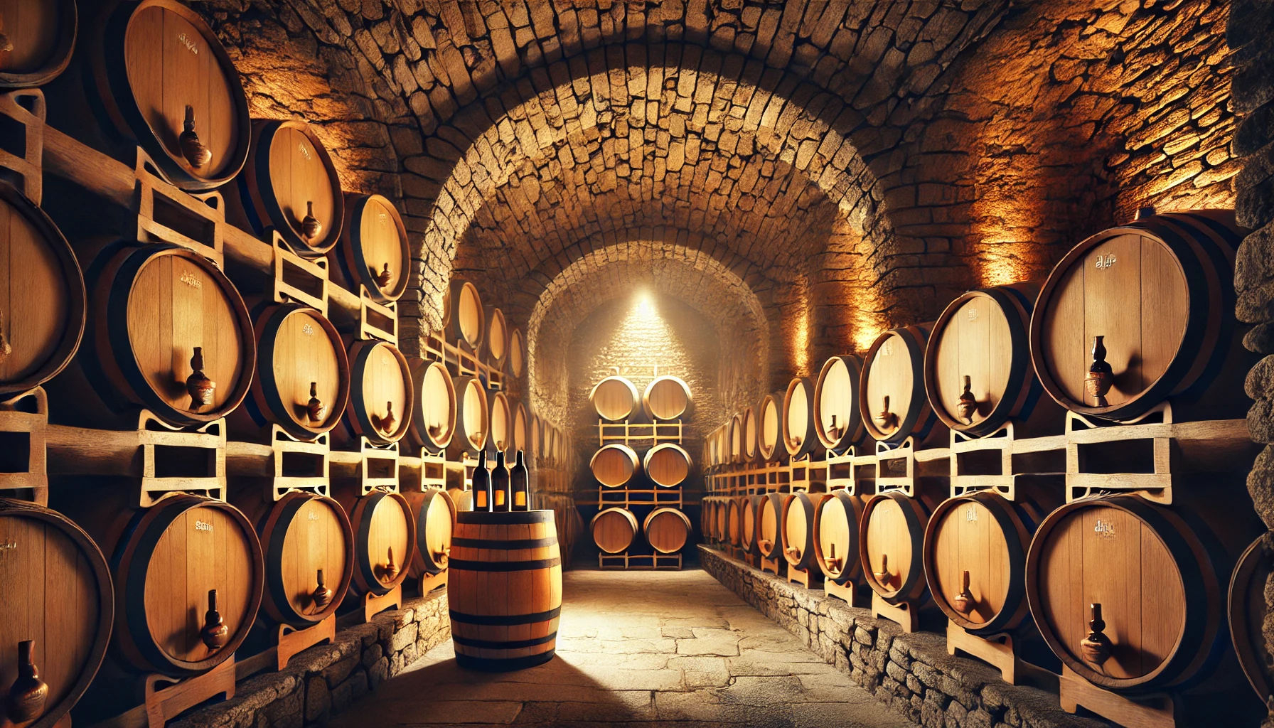wine aging